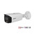 Dahua Wizsense Series 8mp TIOC 3.0 Active Deterrence Bullet Network Camera with 2.8mm Fixed Lens and Acupick Technology - IP67 - White