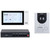Dahua IP Video 1 Button Residential Intercom Kit with Surface Mount Door Station - 7inch Touch Screen Monitor and POE Switch