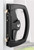 Austral Yarra Ridge Sliding Door Lock With Standard Outer Pull - Egress Inner Pull - Outer Cylinder LW4 Profile KD and 16mm Catch Plate - Black
