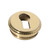 Jacksons Push In Round Escutcheon E 22.5 mm - Polished Brass