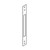 BDS Face Plate AP591 suits Lockwood 591 Latching Strike - Stainless Steel
