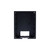 Dahua Intercom Flush Mount Box to suit DHI-VTO2202f-P and DHI-VTO2003f - Black/Grey