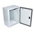 Redback Racks Compact Steel Enclosure - 300mm(H) X 300mm(W) X 200mm(D) - IP66 and IK10 - White
