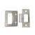 BORG Spare Part For BL4409 Slam Latch Strike Kit - Silver