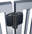 D&D Truclose Heavy Duty Gate Hinge Closer For Gate UPTO 70kg Pair - TCHD1S3BT - Black