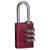 ABUS Padlock Aluminium Body 3 Wheel Combo