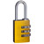 ABUS Padlock Aluminium Body 3 Wheel Combo