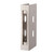 BDS Mortice Lock Wrap with 60mm Backset Holes 230 x 100 x XXmm - Satin Stainless Steel
