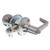 Brava Metro RA Series Tiebolt Combination Knob/ Lever Set Adjustable Backset - Satin Chrome