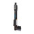 D&D Magnalatch Alert Top Pull Gate Latch with Electronic Alarms LED and Audio LW5 Profile - Black