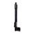 D&D Magnalatch Alert Top Pull Gate Latch with Electronic Alarms LED and Audio LW5 Profile - Black