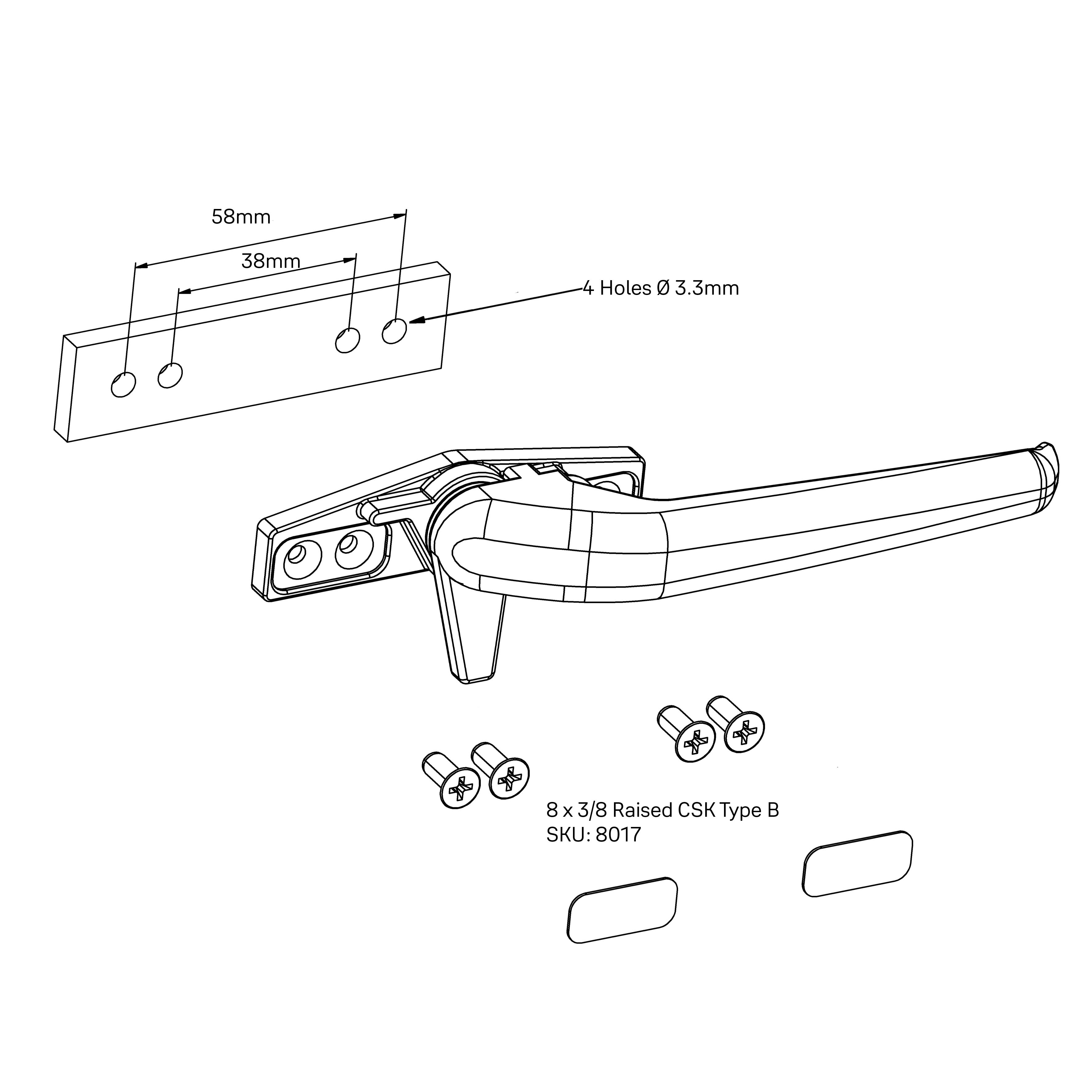 Interlock Avon Timber Single Tongue 17 millimetre dimensional drawing