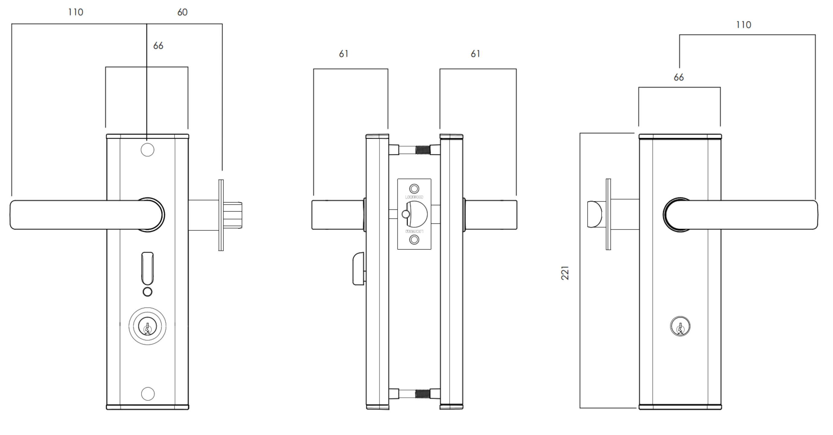 Lockwood Nexion Vision dimensions