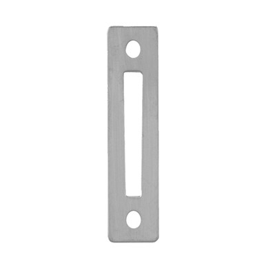 Whitco 25 Series Flat Striker – Satin Stainless Steel