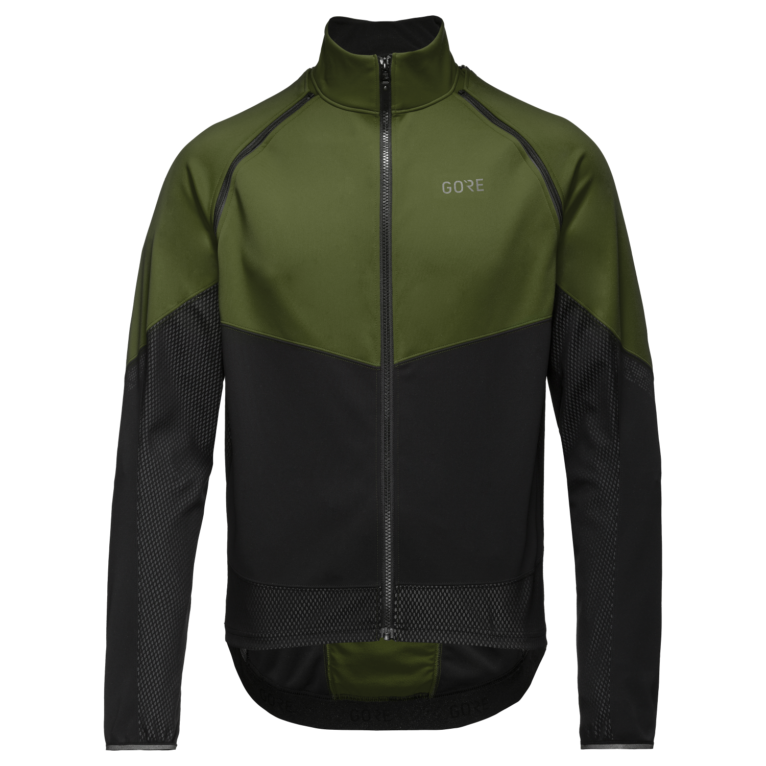 Veste Gore Bike Wear Phantom 2.0 Homme - Small - Rouge/Noire - Coupe-vent Windstopper