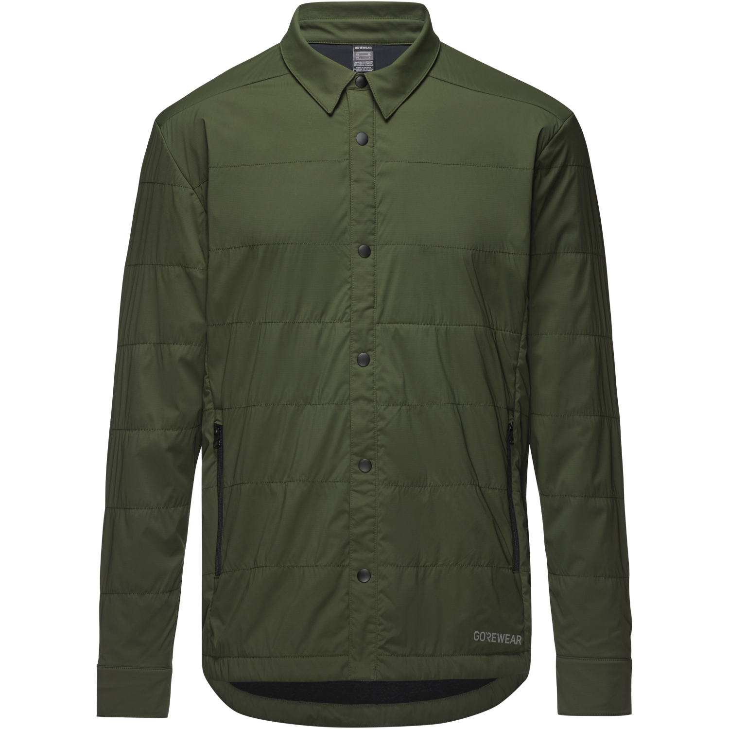 Crossover Insulated Shirt Jacket Mens | GOREWEAR NETHERLANDS