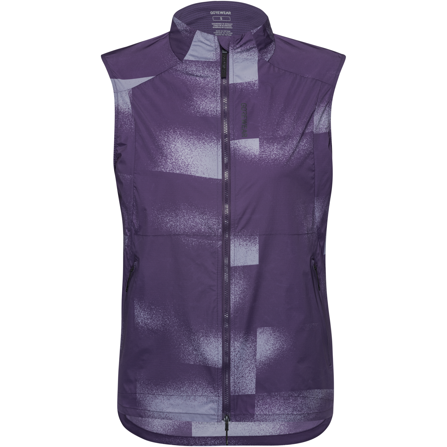 Gilet Cycliste Femme Cuore - Argenté - Taille M - Fermeture éclair Intégrale - Coupe-vent