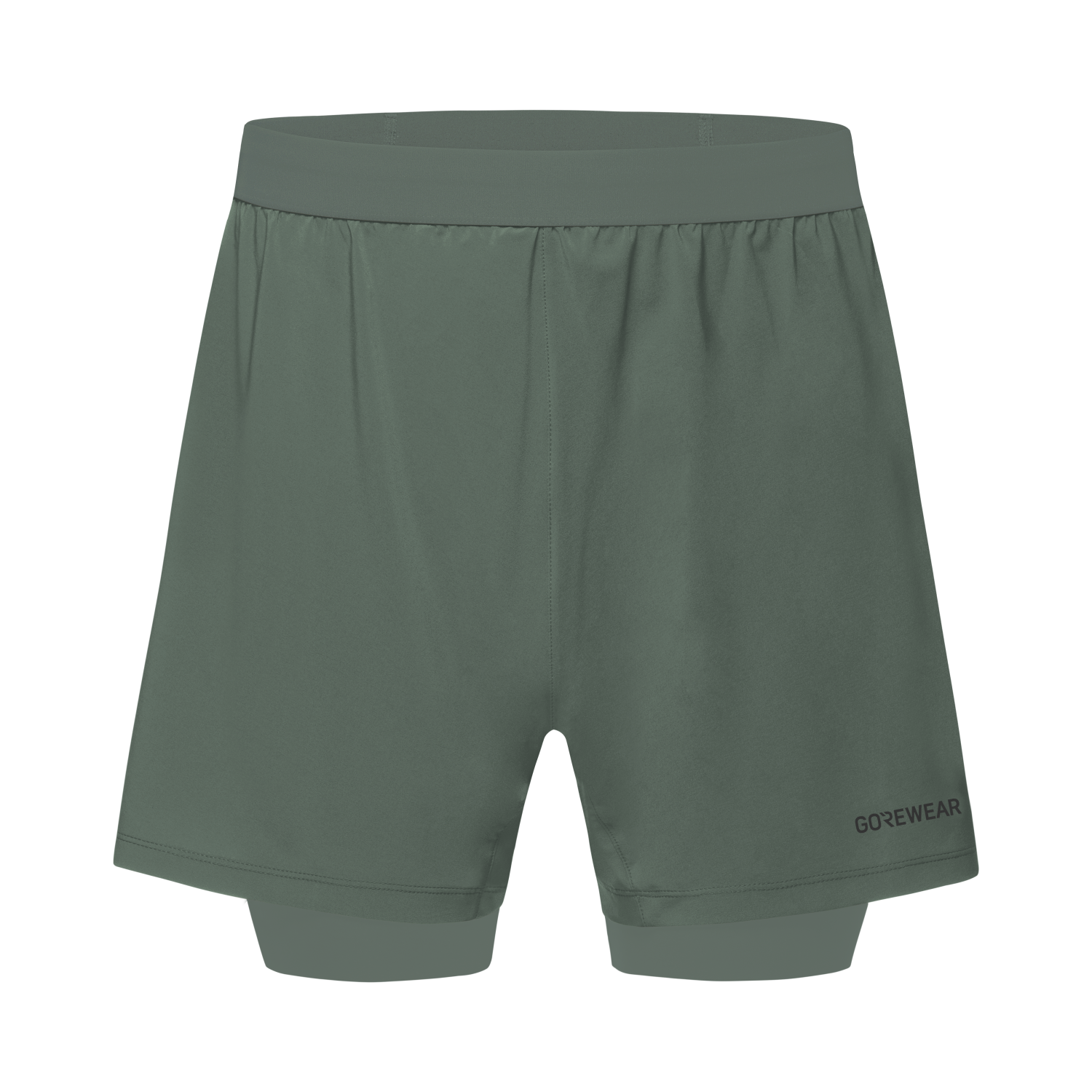 Short De Course Gore Wear Concurve Split - Homme - Taille M - Noir - Neuf Avec étiquettes