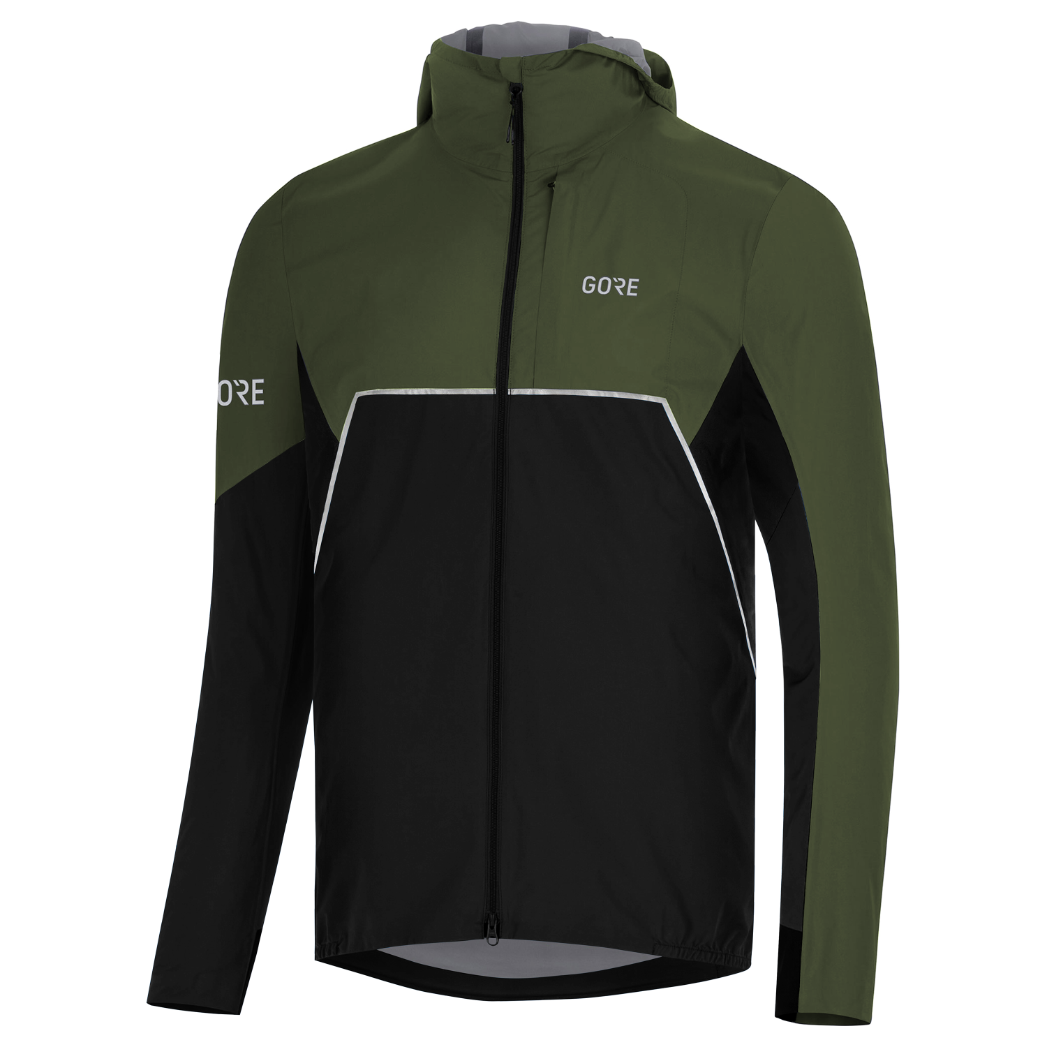 GORE WEAR R7 GORE-TEX WINDSTOPPER® L/42 CONCURVE LE4 GORE-TEX Jacket Sleeve Logo Mens | GOREWEAR US
