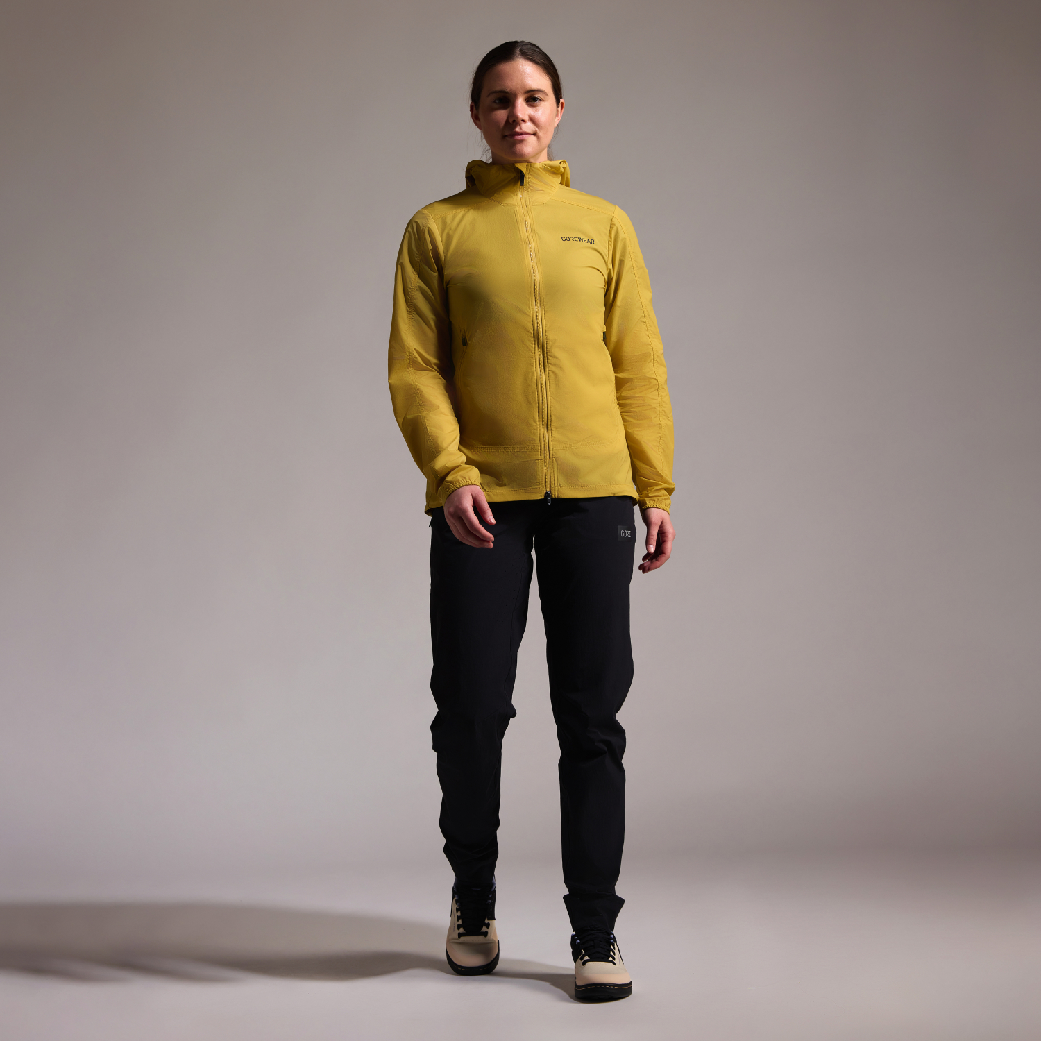 FERNFLOW Giacca Antivento Con Cappuccio Donna