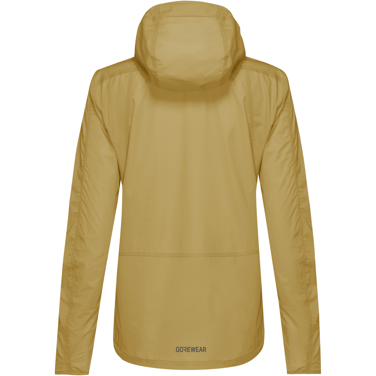 An image of the FERNFLOW Hooded Windbreaker Womens being displayed without a product model wearing the product.