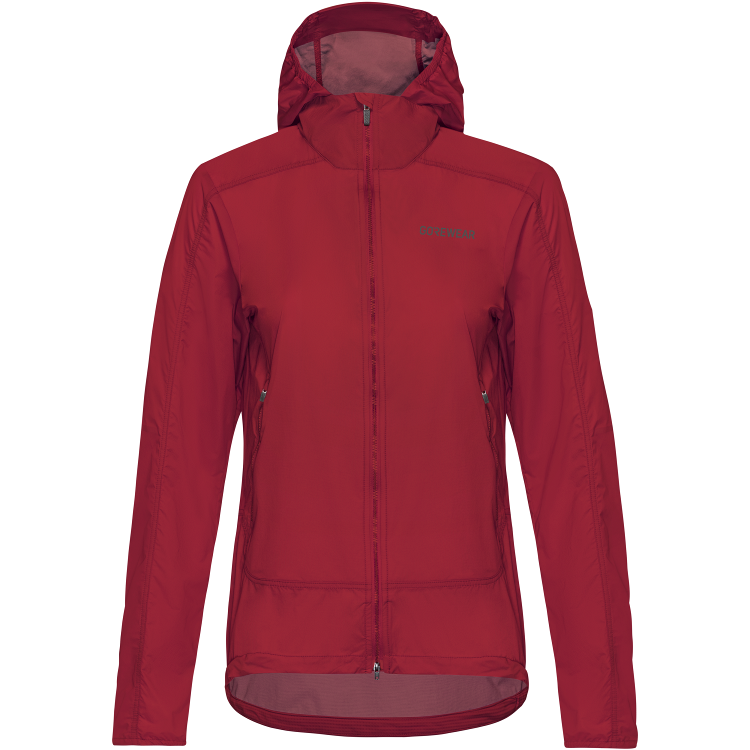 Gezeigt wird ein Bild des Artikels der Kategorie „FERNFLOW Windbreaker mit Kapuze Damen“, ohne dass ein Model das Produkt trägt.