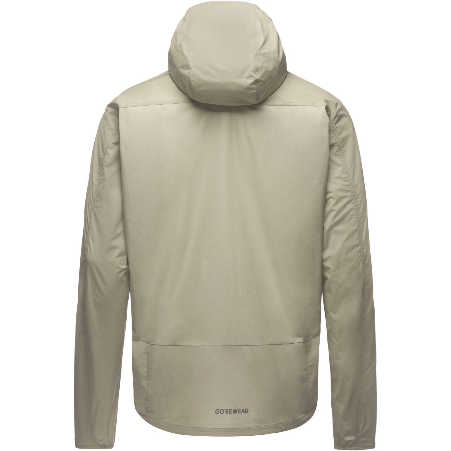 An image of the FERNFLOW Hooded Windbreaker Mens being displayed without a product model wearing the product.