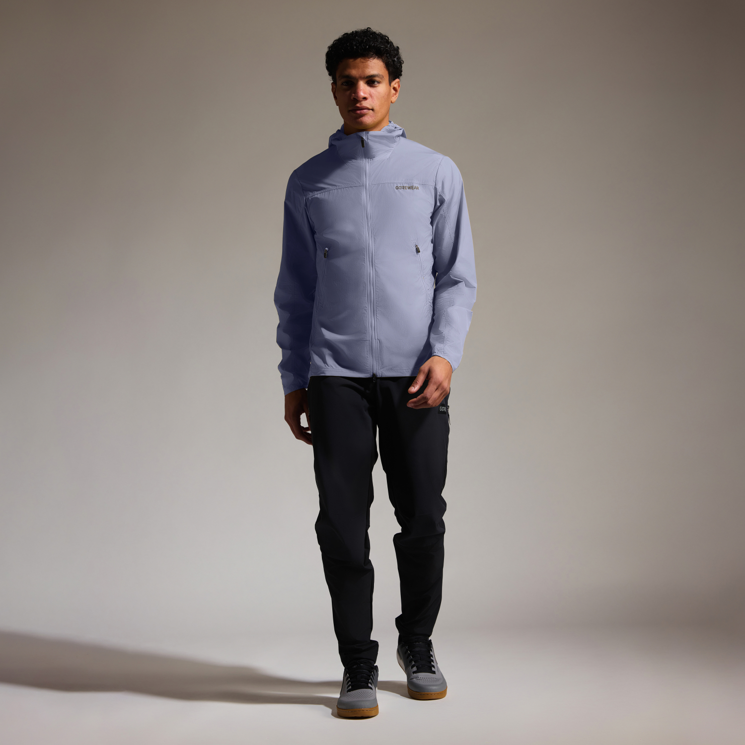 FERNFLOW Windbreaker mit Kapuze Herren