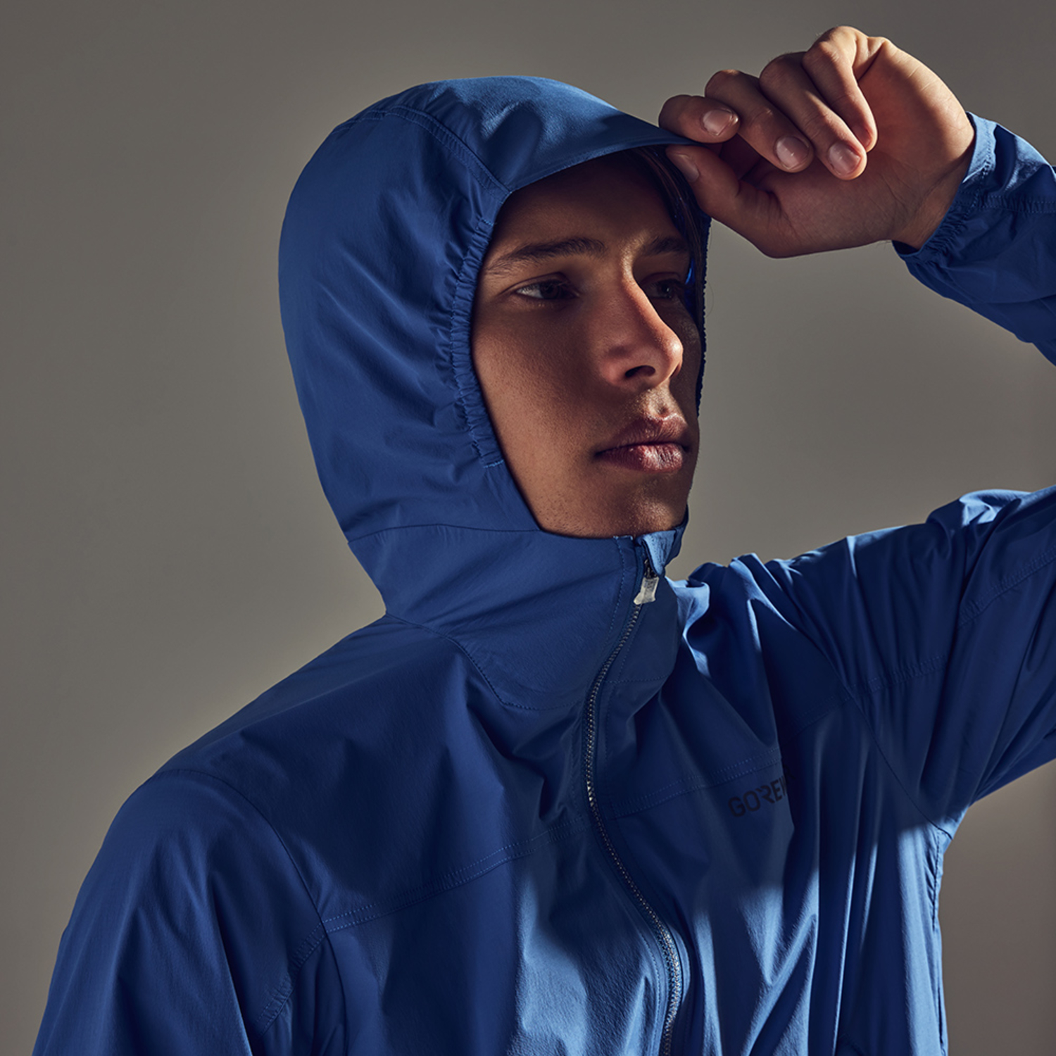 FERNFLOW Hooded Windbreaker Mens