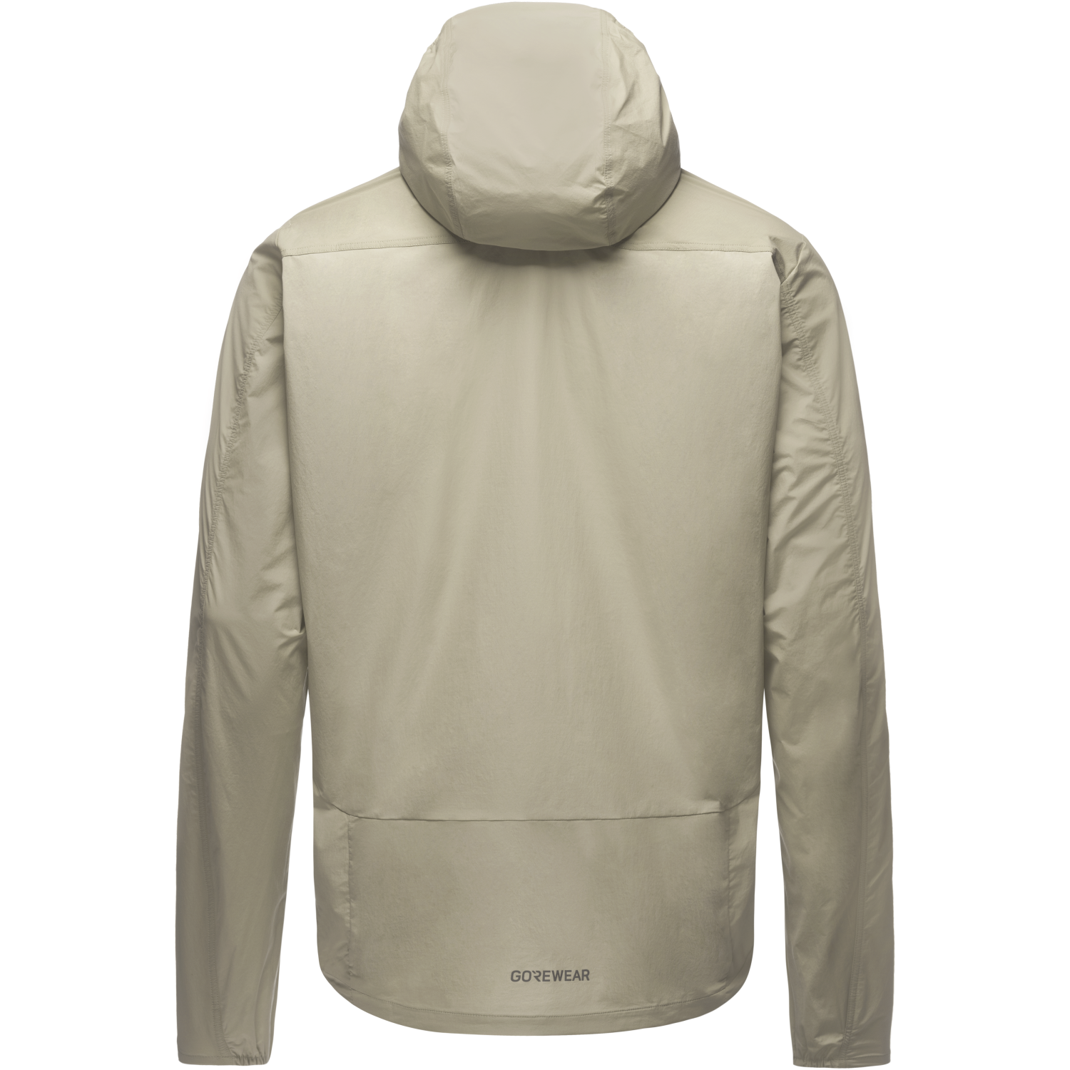 An image of the FERNFLOW Hooded Windbreaker Mens being displayed without a product model wearing the product.
