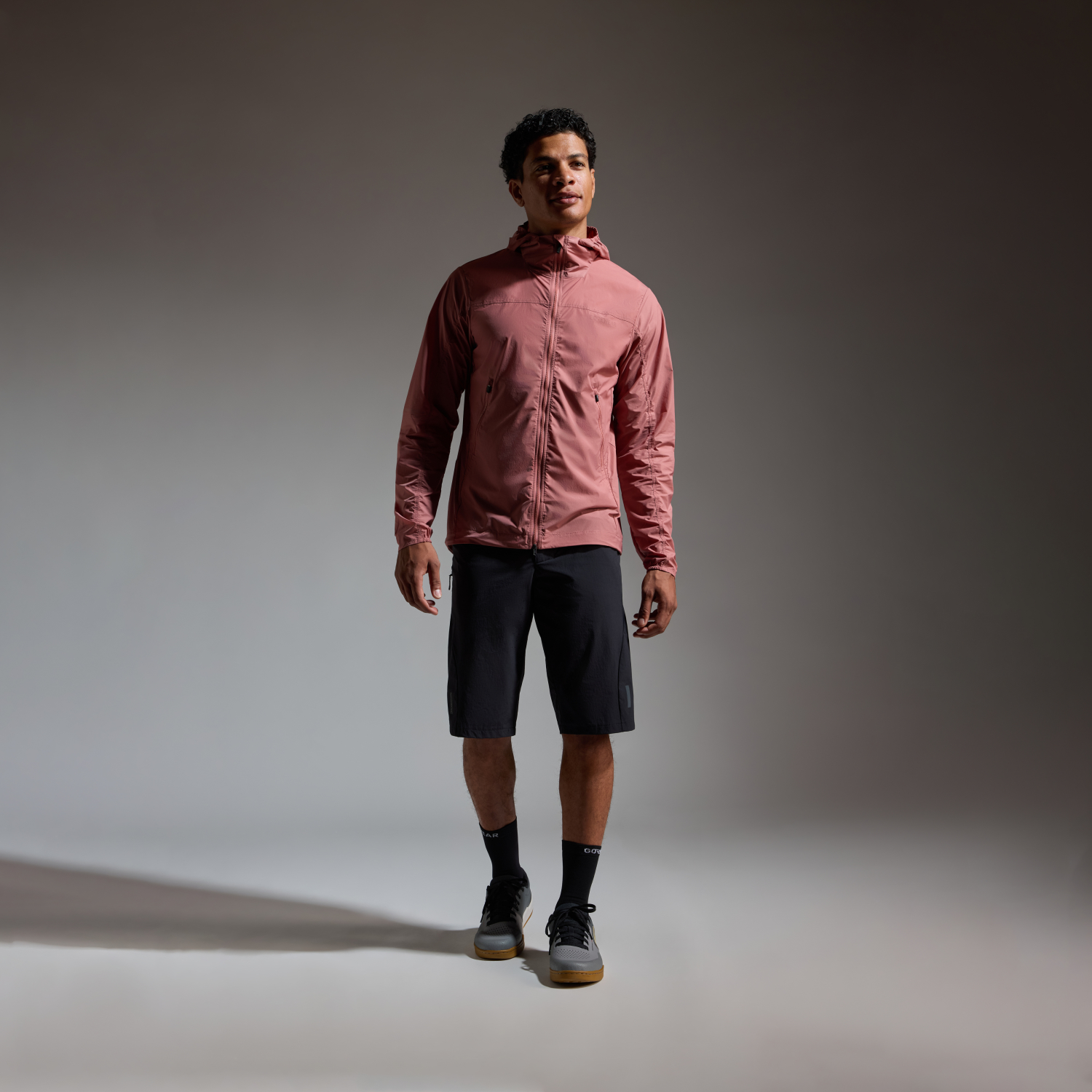 FERNFLOW Hooded Windbreaker Mens