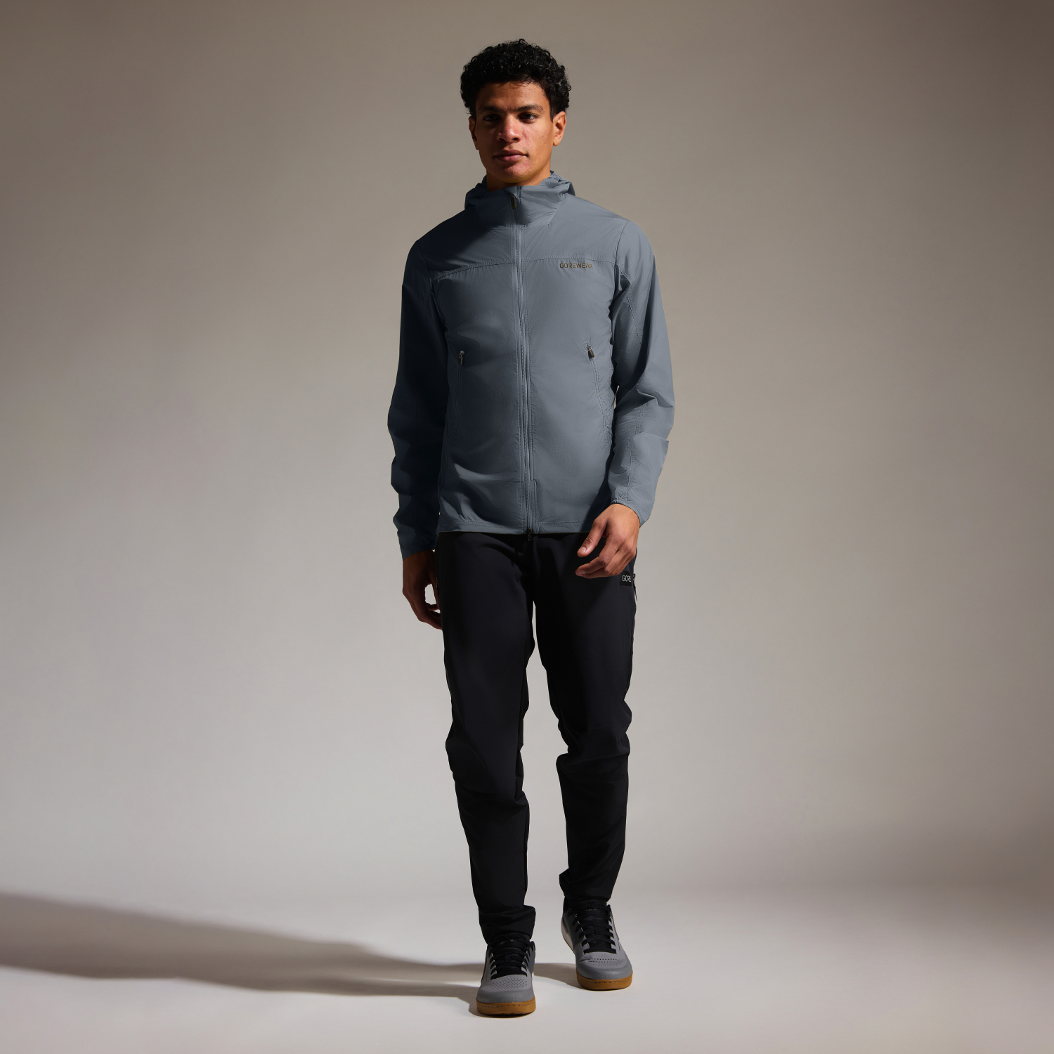 FERNFLOW Windbreaker mit Kapuze Herren