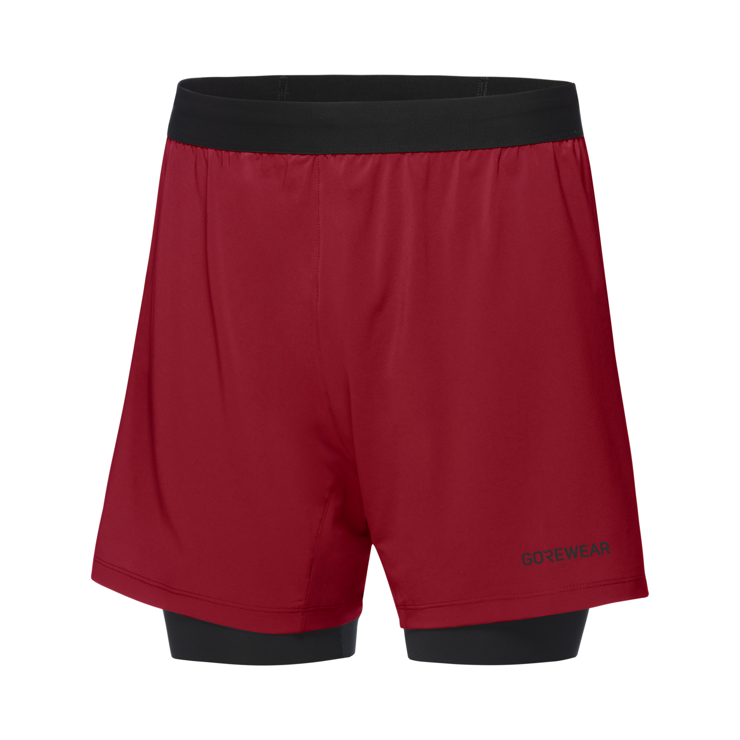 An image of the CONCURVE 5” 2in1 Shorts Mens being displayed without a product model wearing the product.