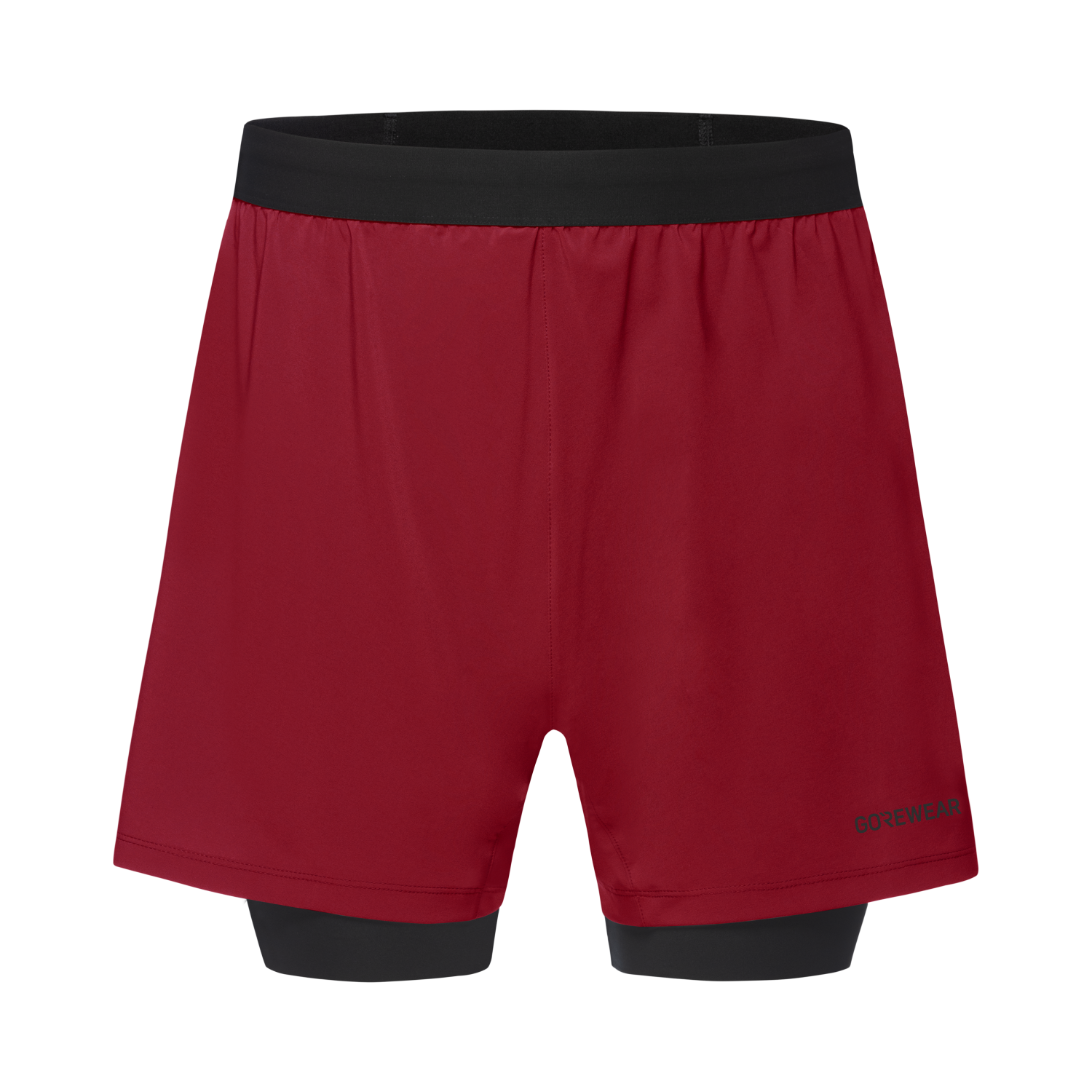 An image of the CONCURVE 5” 2in1 Shorts Mens being displayed without a product model wearing the product.