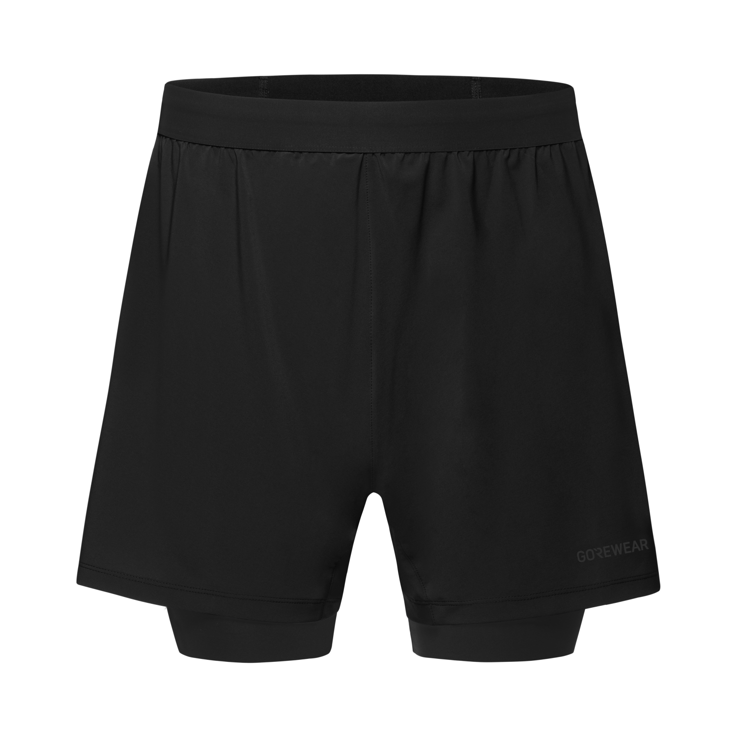 Gezeigt wird ein Bild des Artikels der Kategorie „CONCURVE 5” 2in1 Shorts Herren“, ohne dass ein Model das Produkt trägt.