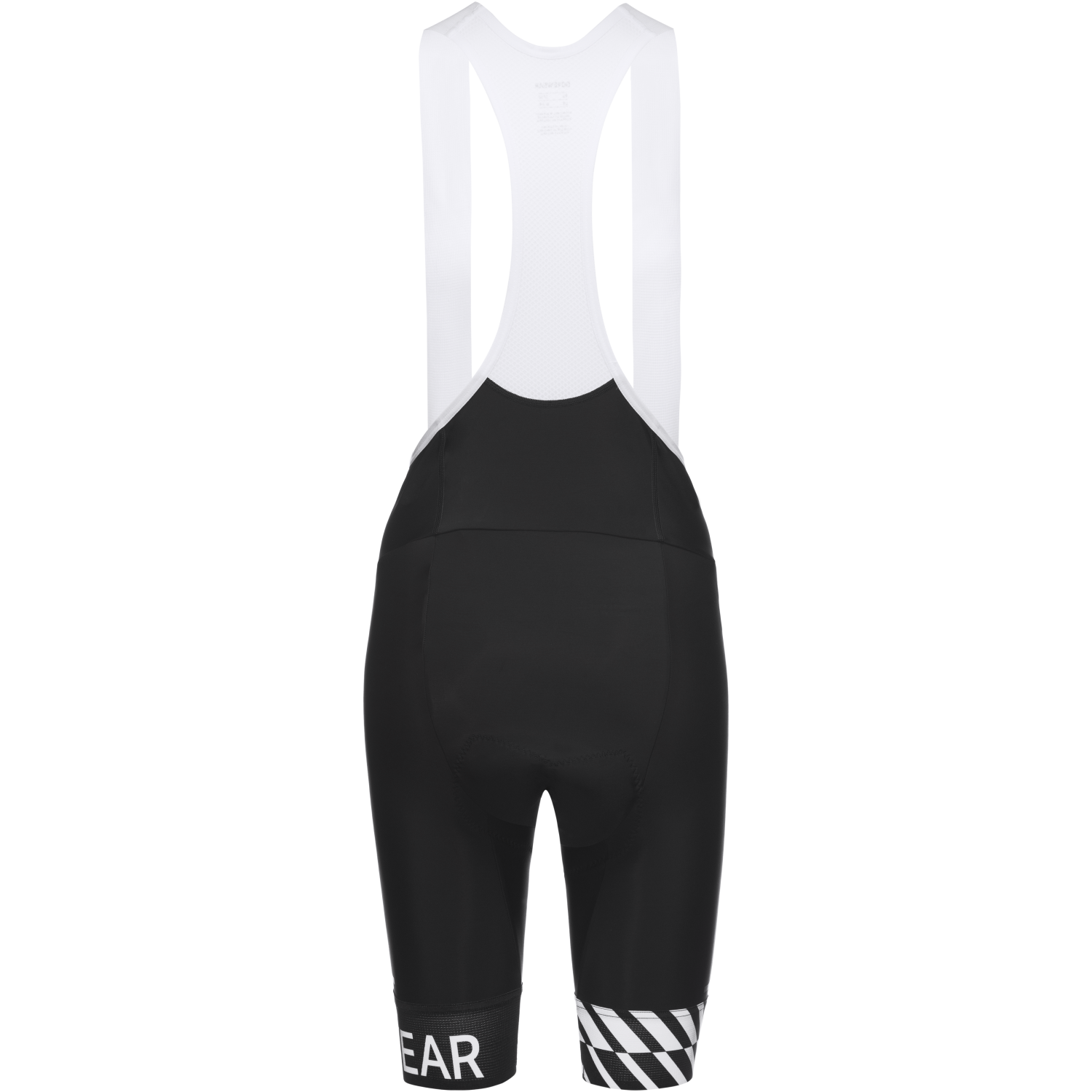 An image of the SWIFTRIDE Optical Bib Shorts Womens being displayed without a product model wearing the product.