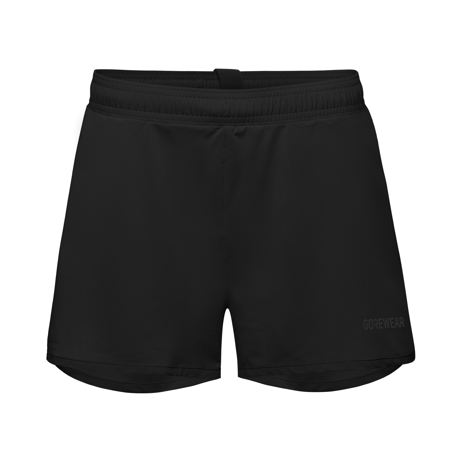An image of the CONCURVE 3” Shorts Womens being displayed without a product model wearing the product.