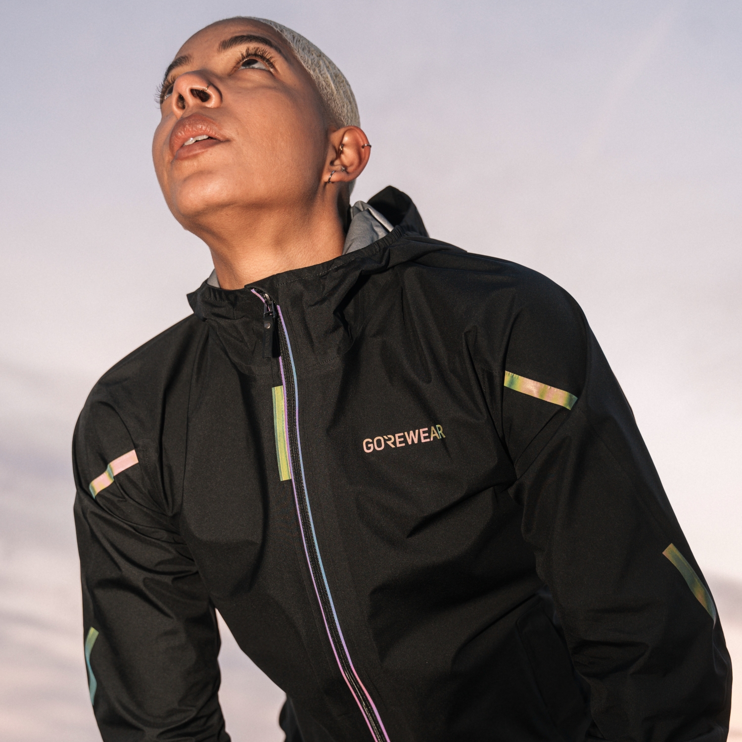 CONCURVE LE3 GORE-TEX Giacca Finiture iridescenti Donna
