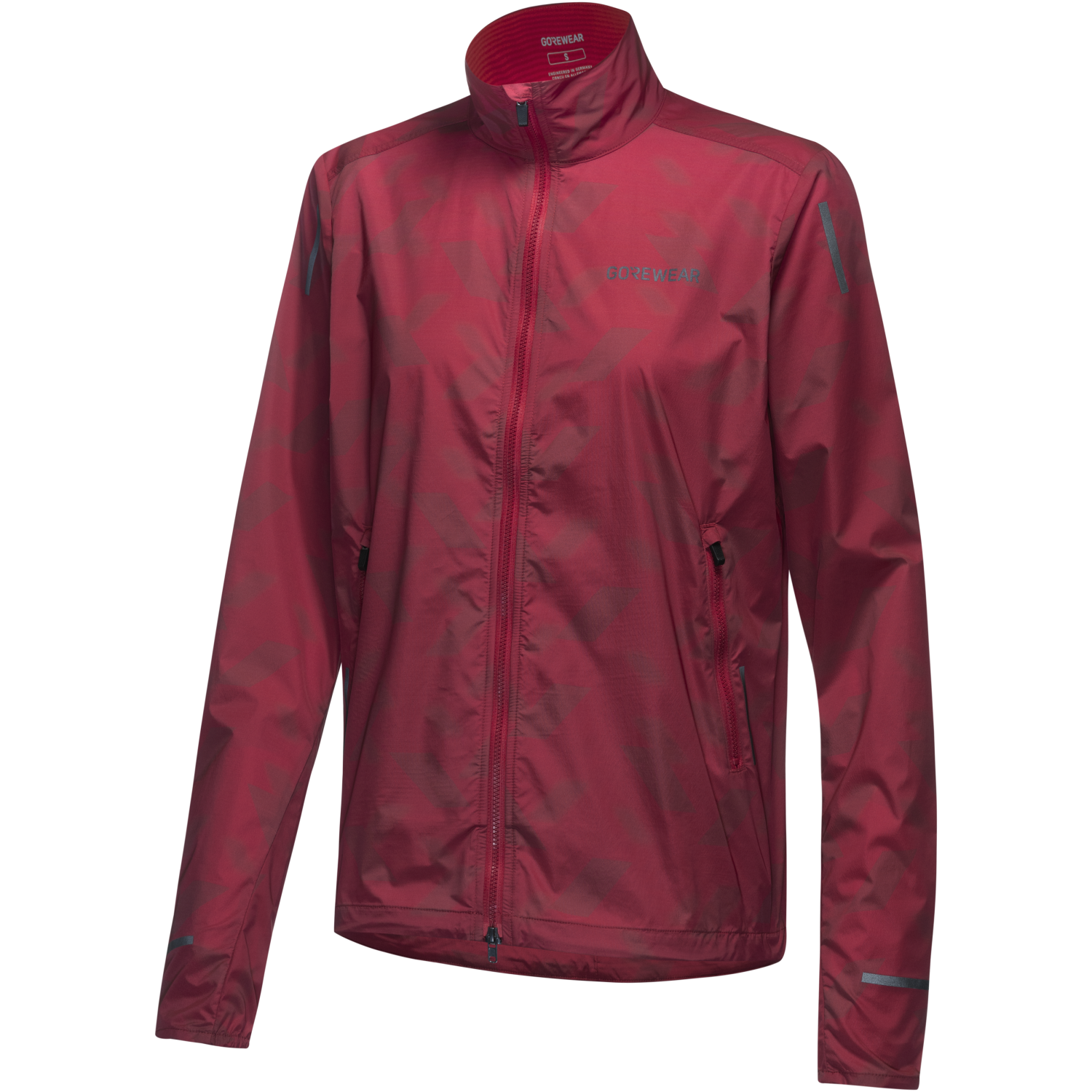 Gezeigt wird ein Bild des Artikels der Kategorie „CONCURVE 3D Graphic Veste Coupe-Vent Femme“, ohne dass ein Model das Produkt trägt.