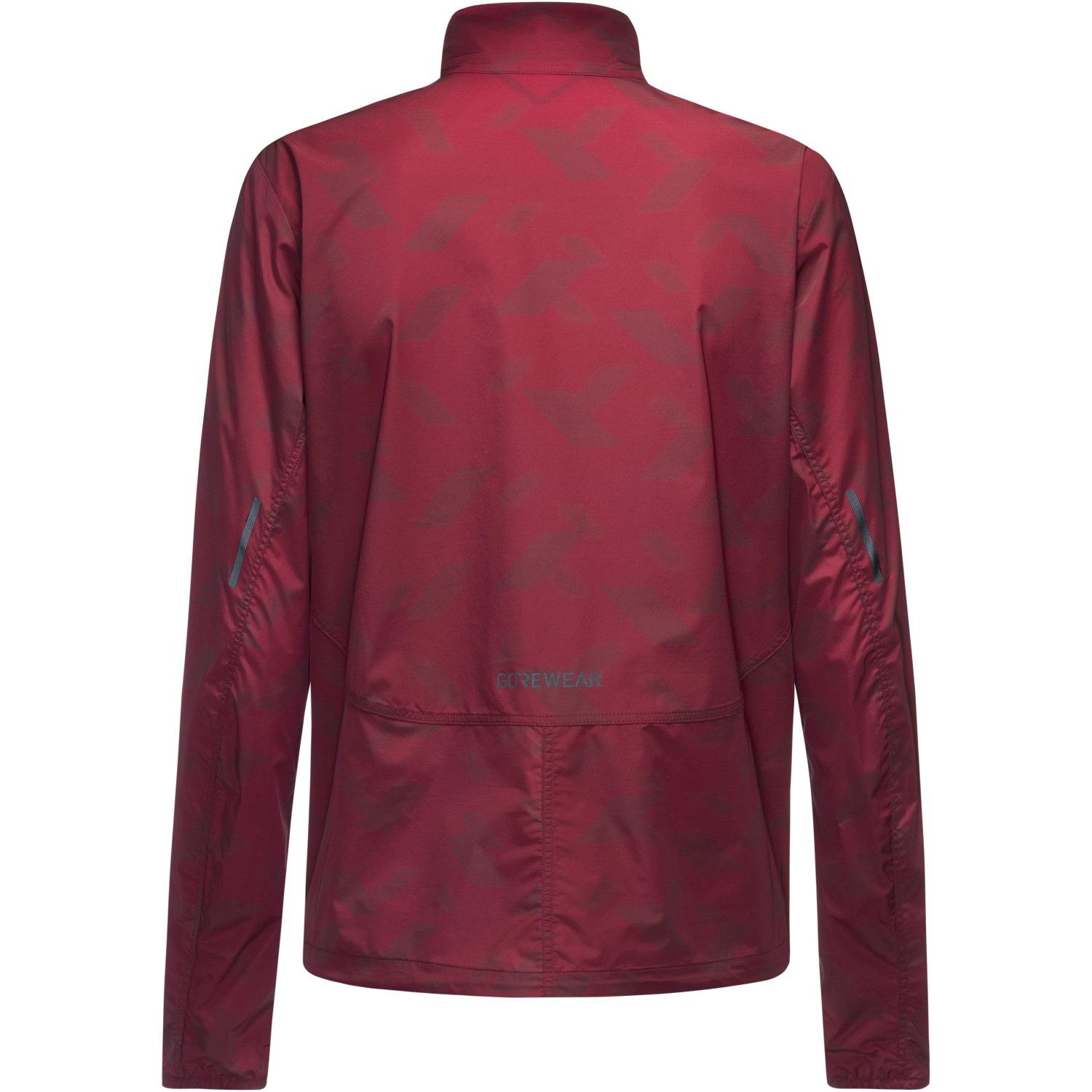 Una imagen del producto Chaqueta Cortavientos CONCURVE 3D Graphic Mujer sin modelo.