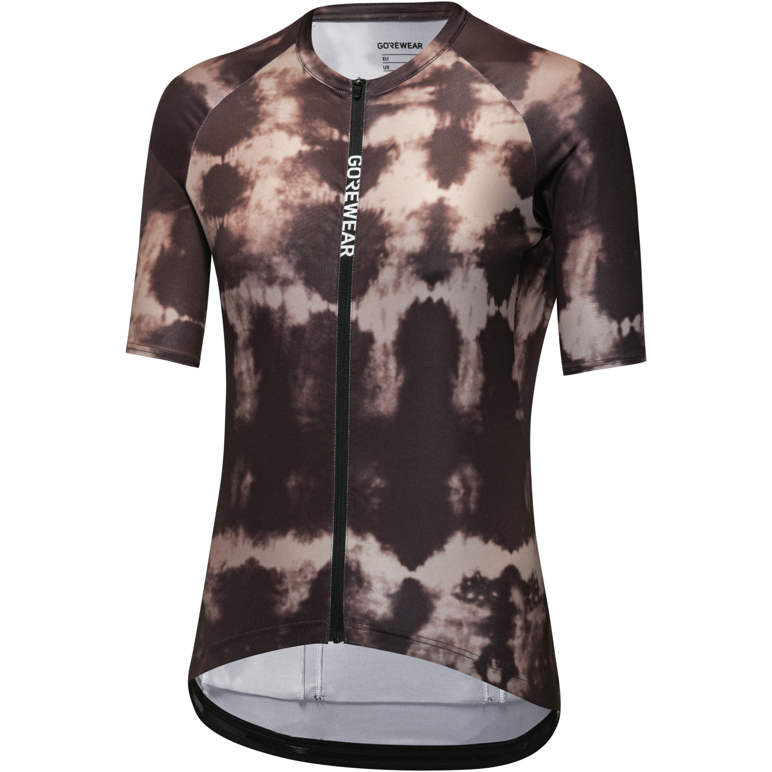 An image of the SPINSHIFT Shibori Jersey Womens being displayed without a product model wearing the product.