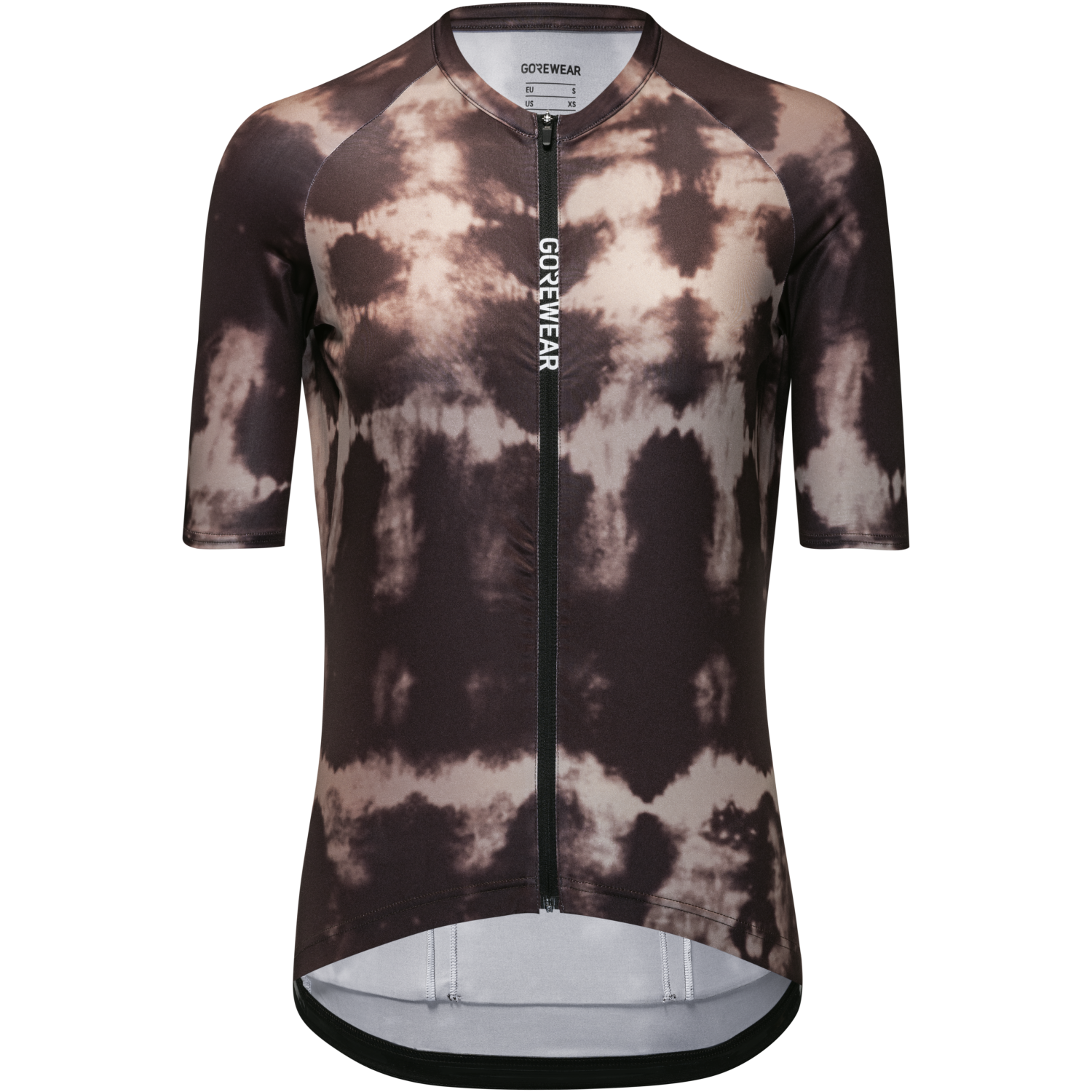 An image of the SPINSHIFT Shibori Jersey Womens being displayed without a product model wearing the product.