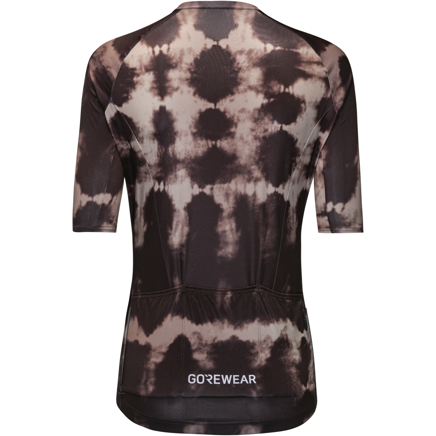 An image of the SPINSHIFT Shibori Jersey Womens being displayed without a product model wearing the product.
