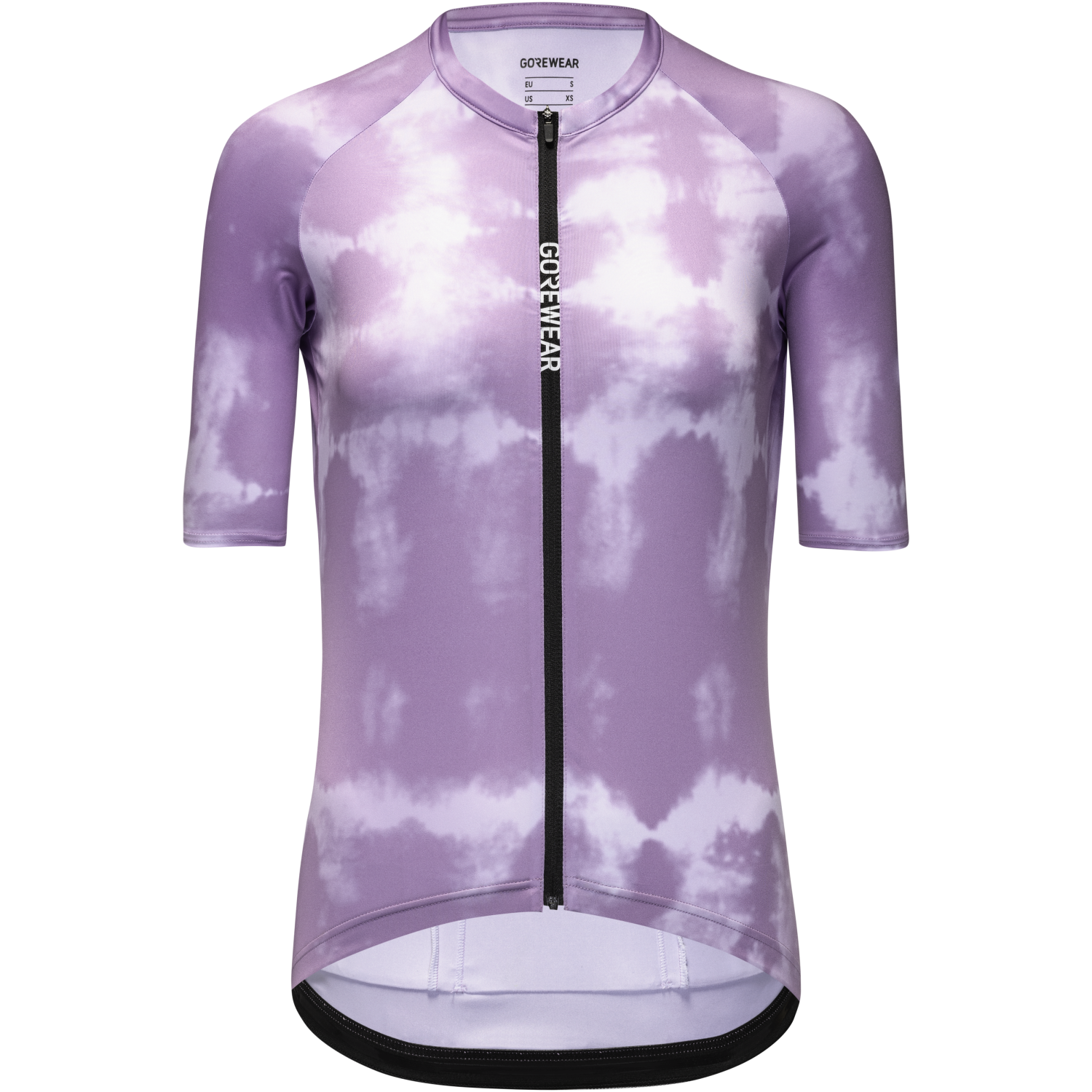 An image of the SPINSHIFT Shibori Jersey Womens being displayed without a product model wearing the product.