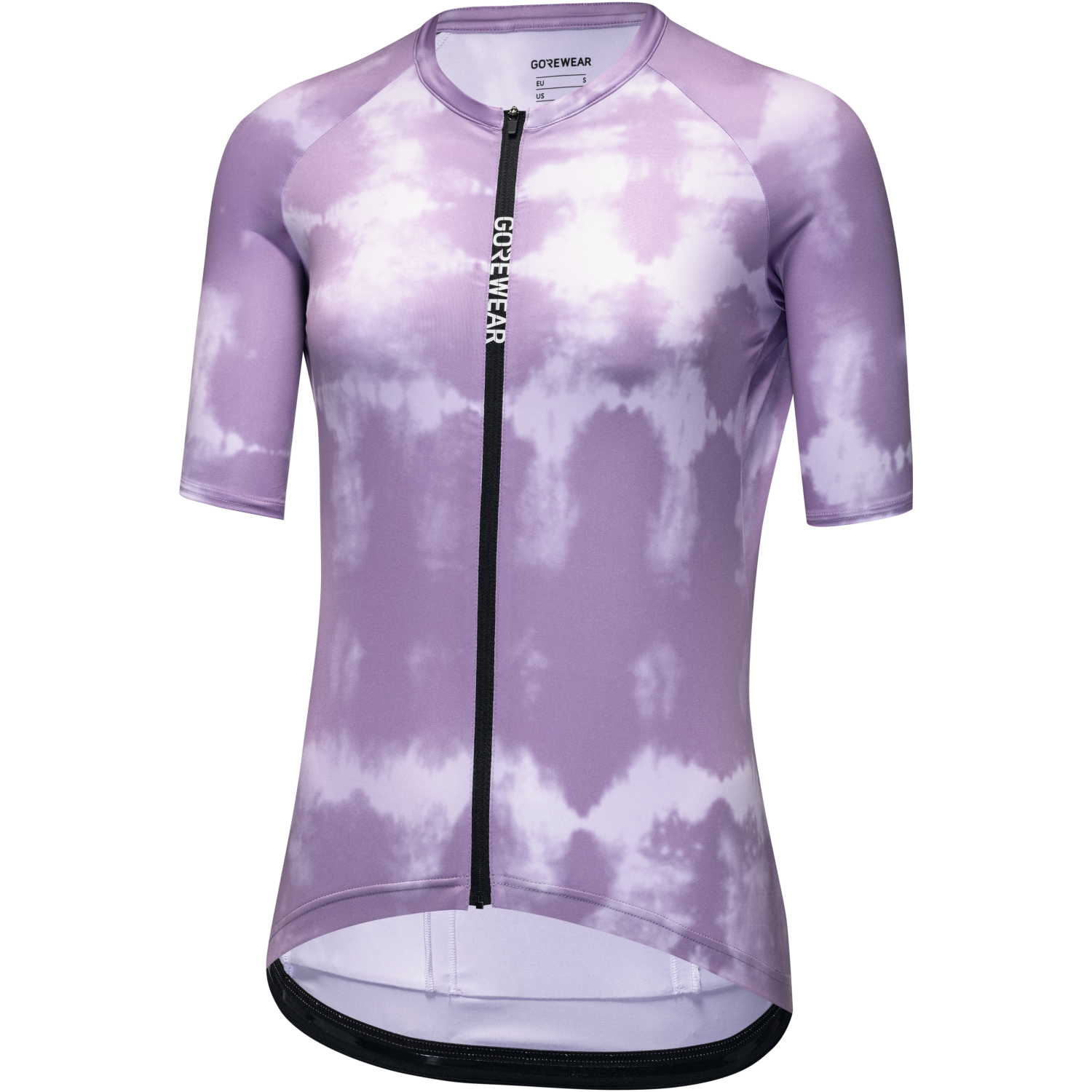 An image of the SPINSHIFT Shibori Jersey Womens being displayed without a product model wearing the product.