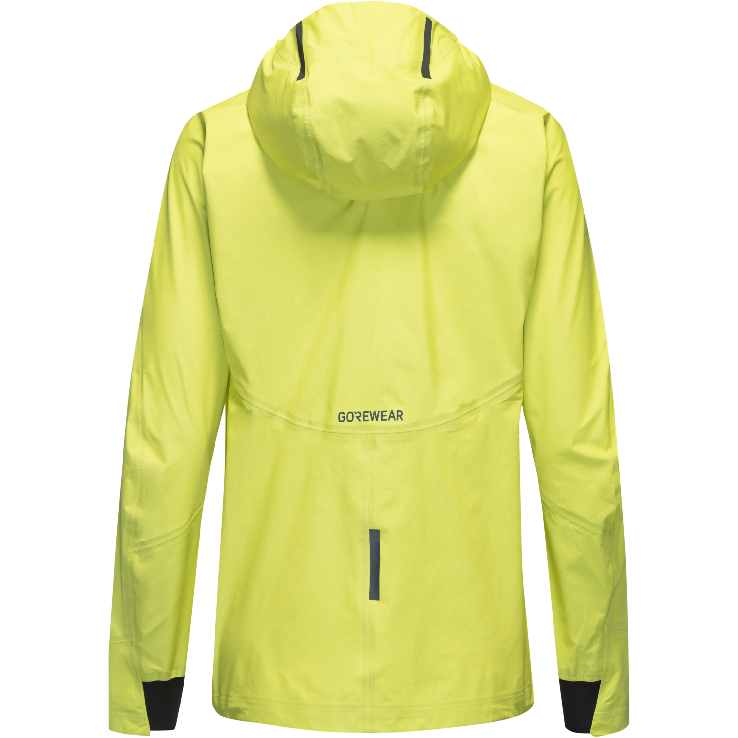 Gezeigt wird ein Bild des Artikels der Kategorie „CONCURVE LE4 GORE-TEX Jacke Damen mit Logo am Ärmel“, ohne dass ein Model das Produkt trägt.