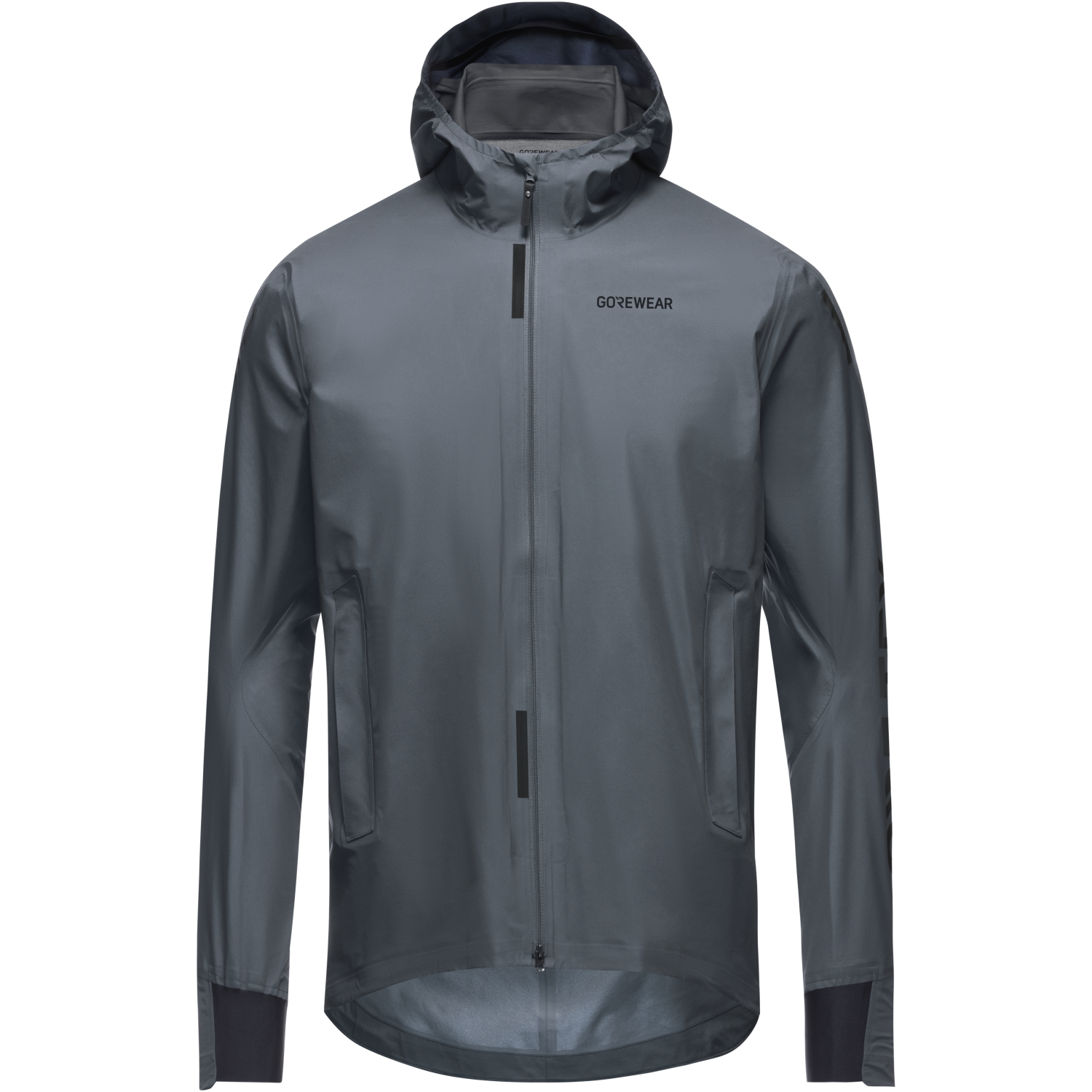 Gezeigt wird ein Bild des Artikels der Kategorie „CONCURVE LE4 GORE-TEX Jacke Herren mit Logo am Ärmel“, ohne dass ein Model das Produkt trägt.