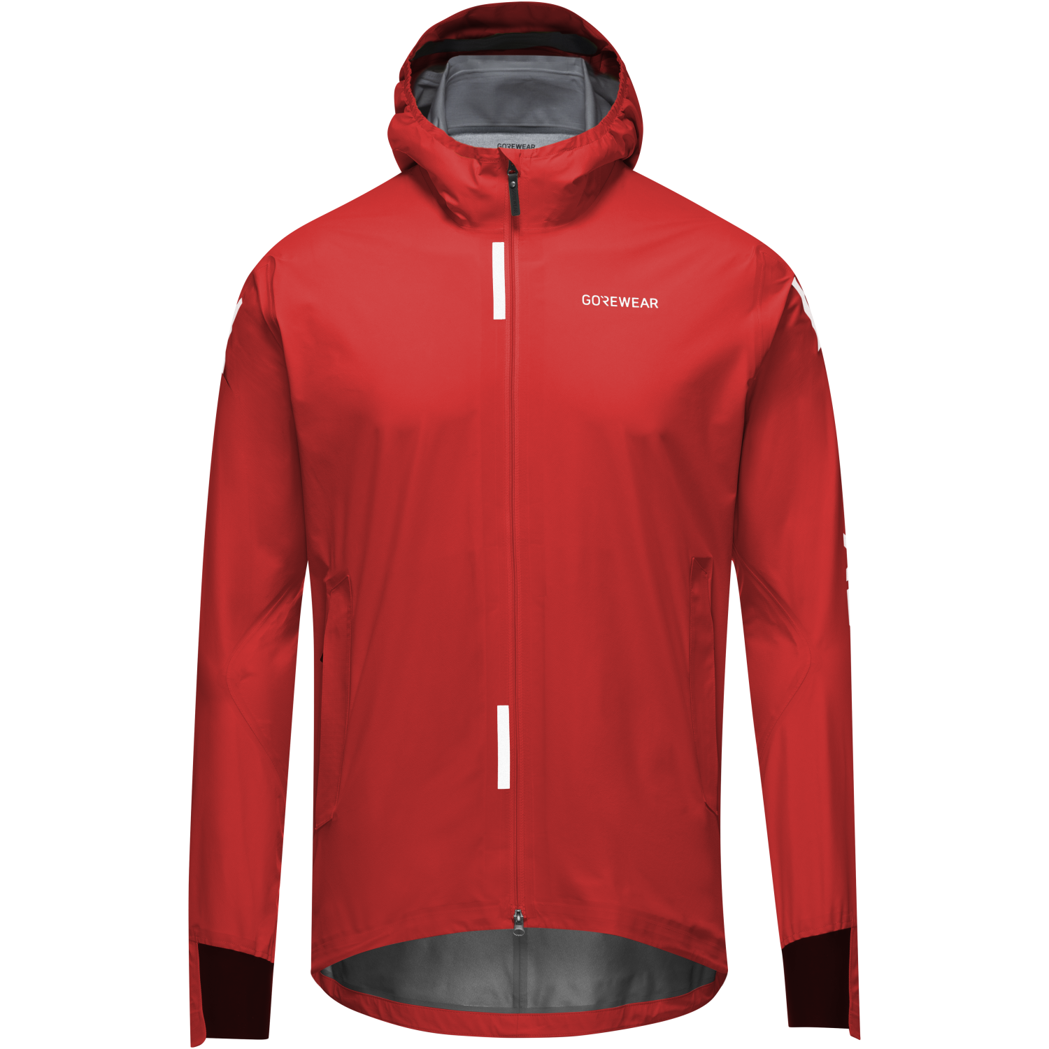 An image of the CONCURVE LE4 GORE-TEX Jacket Sleeve Logo Mens being displayed without a product model wearing the product.