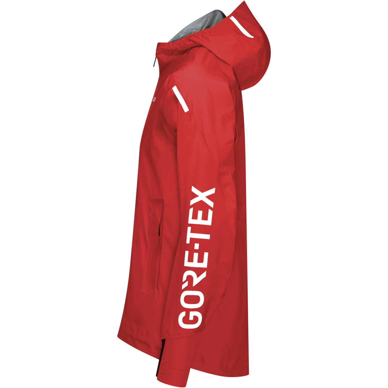 An image of the CONCURVE LE4 GORE-TEX Jacket Sleeve Logo Mens being displayed without a product model wearing the product.