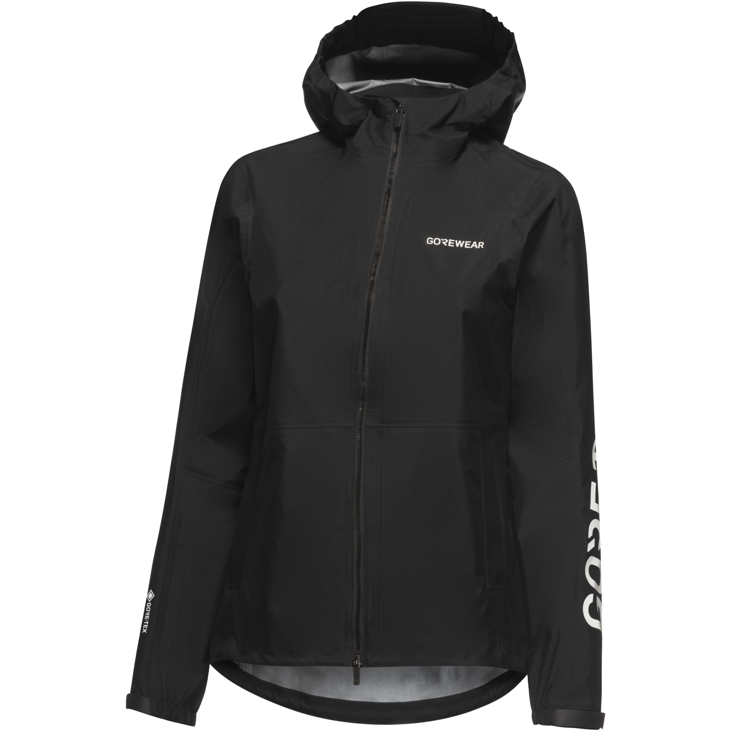 An image of the LUPRA 2.0 GORE-TEX LE1 Hooded Jacket Womens being displayed without a product model wearing the product.